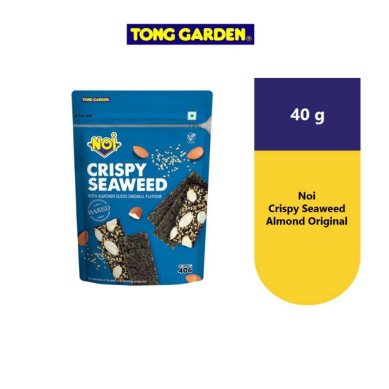 NO.1 SEAWEED WITH ALMOND SLICES ORIGINAL 40GM