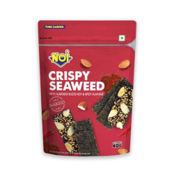 NOI SEAWEED WITH ALMOND SLICES HOT & SPICY 40GM NOI SEAWEED WITH ALMOND SLICES HOT & SPICY 40GM