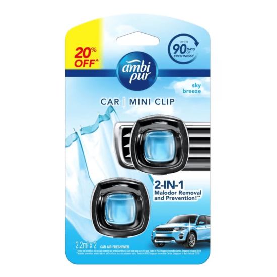 AMBI PUR CAR MINI SKY BREEZE 2ML*2