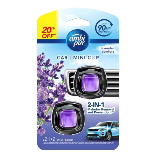 AMBI PUR CAR MINI LAVENDER 2ML*2