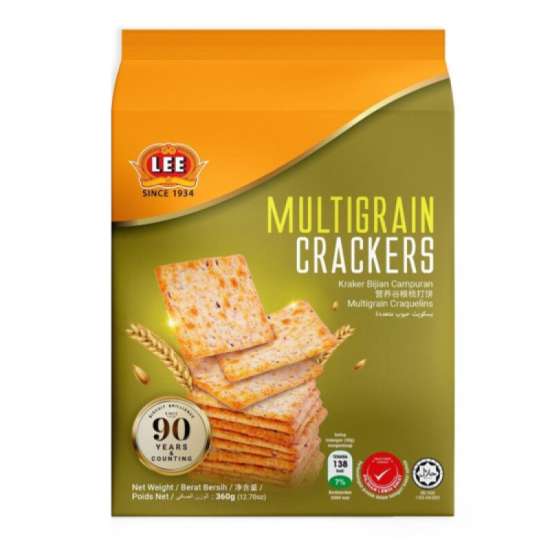 LEE MULTIGRAIN CRACKERS 360GM
