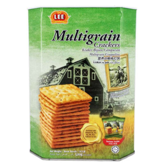 LEE MULTIGRAIN CRACKERS 520GM