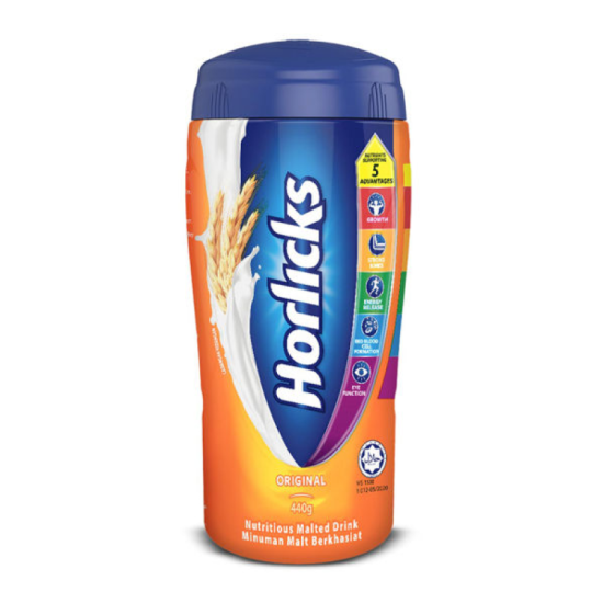 HORLICKS REGULAR MALT (JAR) 440GM