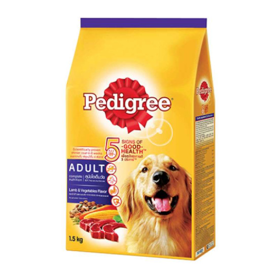 PEDIGREE LAMD & VEG 1.5KG