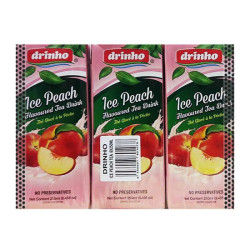 DRINHO ICE PEACH TEA 250ML*6 DRINHO ICE PEACH TEA 250ML*6
