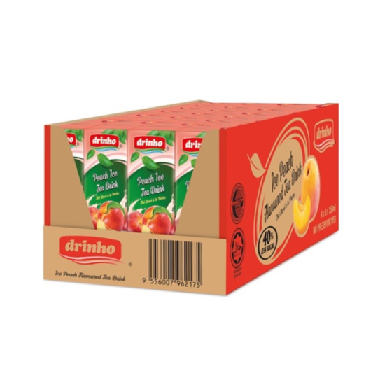 DRINHO ICE PEACH TEA 250ML*6*4