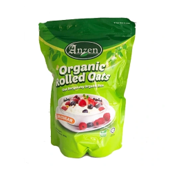 ANZEN ORGANIC ROLLED OATS REGULAR 1KG