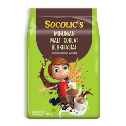 SOCOLIC'S CHOCO MALT 200GM SOCOLIC'S CHOCO MALT 200GM