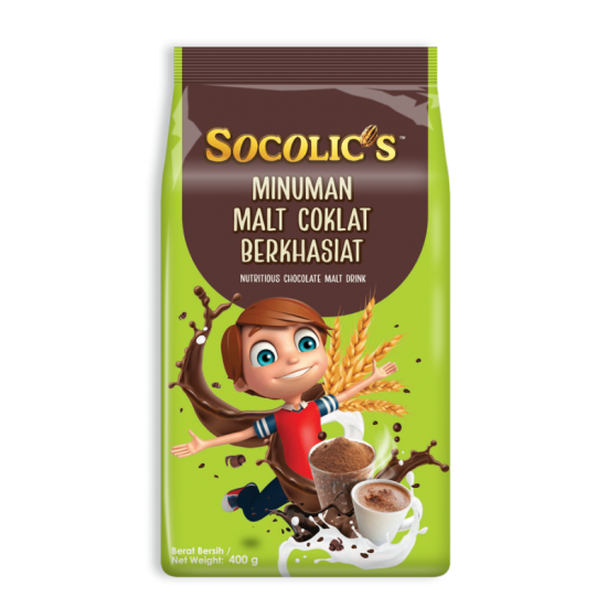 SOCOLIC'S CHOCO MALT 400GM