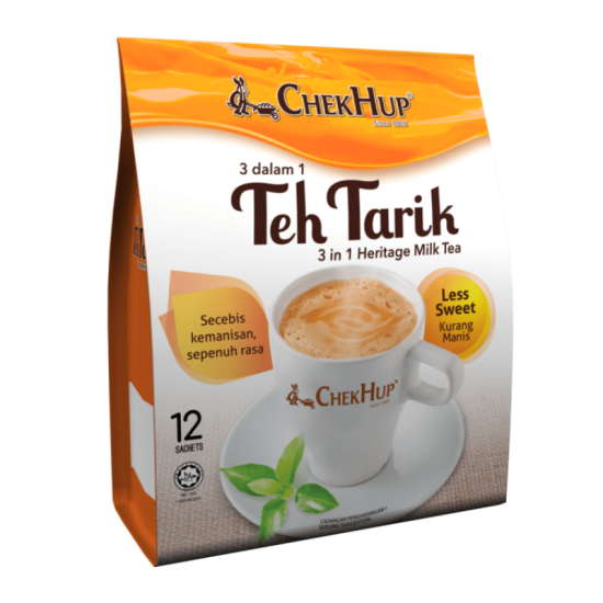 CHEK HUP TEH TARIK LESS SWEET 35GM*12