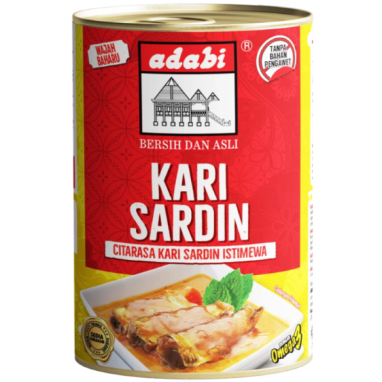 ADABI KARI SARDIN 425GM