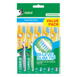 DARLIE TOOTHBRUSH WAVY FRESH SOFT 5'S DARLIE TOOTHBRUSH WAVY FRESH SOFT 5'S