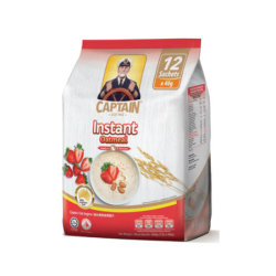 CAPTAIN INSTANT OATS (SACHETS) 40GM*12 CAPTAIN INSTANT OATS (SACHETS) 40GM*12