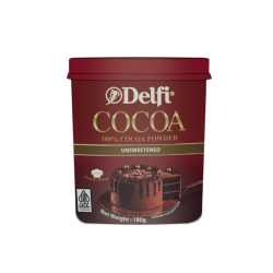 DELFI COCOA POWDER 180G DELFI COCOA POWDER 180G