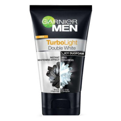 GARNIER MEN TURBO LIGHT ICY SUPER DUO FOAM 100ML GARNIER MEN TURBO LIGHT ICY SUPER DUO FOAM 100ML