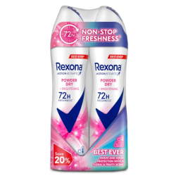 REXONA WOMEN DEODORANT SPRAY POWER DRY 135ML*2 REXONA WOMEN DEODORANT SPRAY POWER DRY 135ML*2