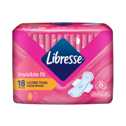 LIBRESSE PAD ULTRA THIN WING 24CM 18S LIBRESSE PAD ULTRA THIN WING 24CM 18S