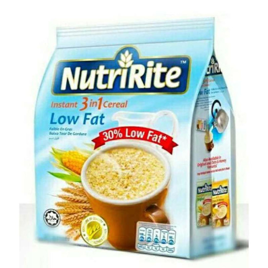 NUTRIRITE 3IN1 CEREAL LOW FAT 28GM*15 NUTRIRITE 3IN1 CEREAL LOW FAT 28GM*15