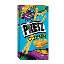 GLICO PRETZ SWEET CORN 31GM GLICO PRETZ SWEET CORN 31GM