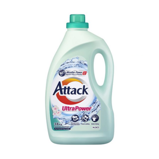 ATTACK LIQUID DETERGENT ULTRA POWER 3.6KG