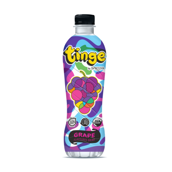 SPRITZER TINGE DRINK GRAPE 500ML