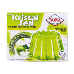 NONA CRYSTALS JELLY GREEN APPLE 90GM NONA CRYSTALS JELLY GREEN APPLE 90GM