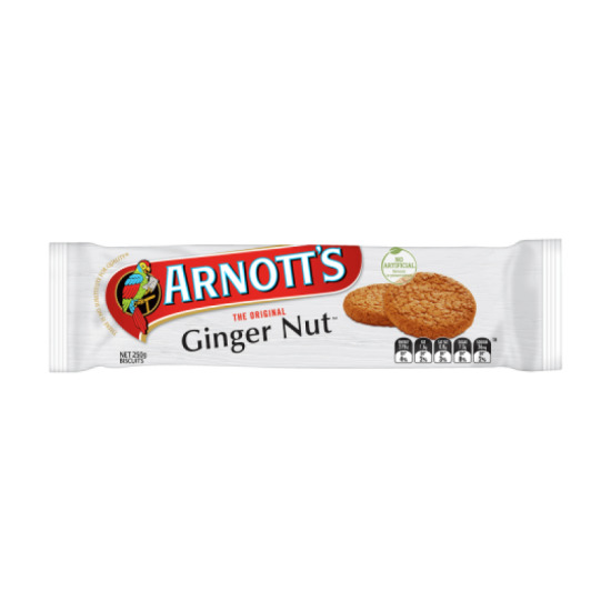 ARNOTT'S GINGER NUT 250GM