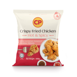 CP CRISPY FRIED CHIC HOT & SPICY 600G