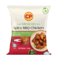 CP MEXICAN SPICY BBQ CHICKEN 550G CP MEXICAN SPICY BBQ CHICKEN 550G