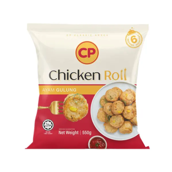 CP CHICKEN ROLL 550G