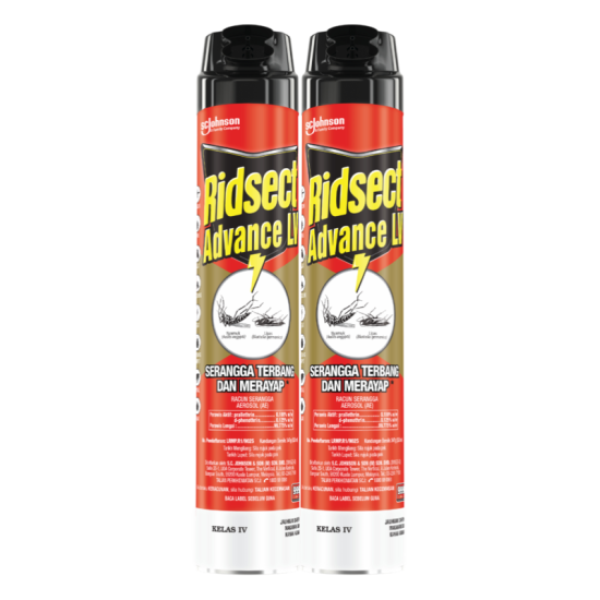 RIDSECT - LV AEROSOL (TWIN PACK) 525ML*2