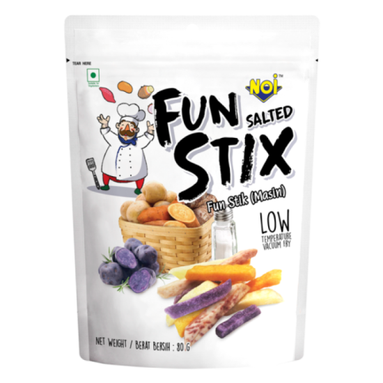 NOI FUN STIX SALTED 80GM