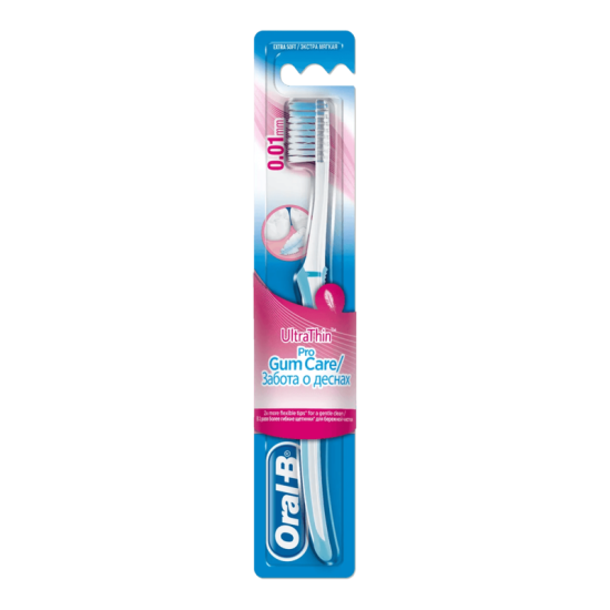 ORAL-B TOOTBRUSH ULTRATHIN PRO GUM CARE EXTRA SOFT 1S