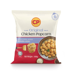 CP CHICKEN POPCORN ORIGINAL 550G CP CHICKEN POPCORN ORIGINAL 550G