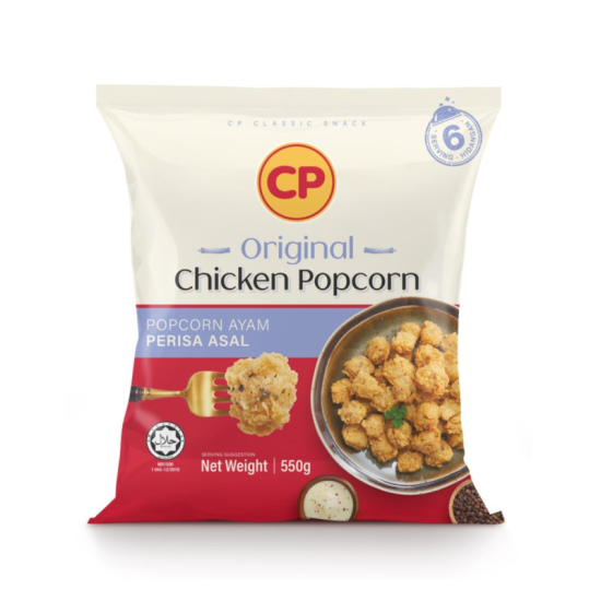 CP CHICKEN POPCORN ORIGINAL 550G