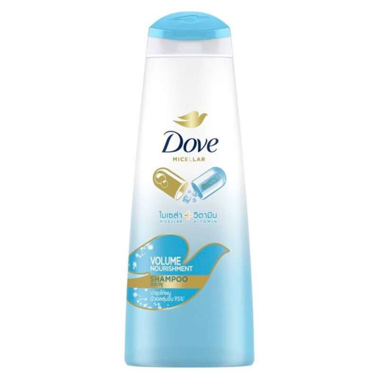 DOVE MICELLARL SHAMPOO VOLUME NOURISH 330ML