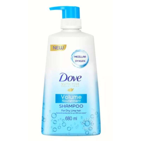 DOVE MICELLARL SHAMPOO VOLUME NOURISH 680ML