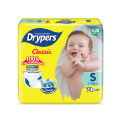 DRYPERS CLASSIC MEGA PACK S70'S