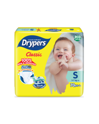 DRYPERS CLASSIC MEGA PACK S70'S