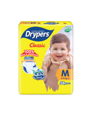 DRYPERS CLASSIC MEGA PACK M54'S