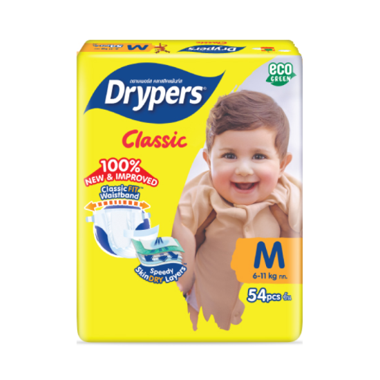 DRYPERS CLASSIC MEGA PACK M54'S