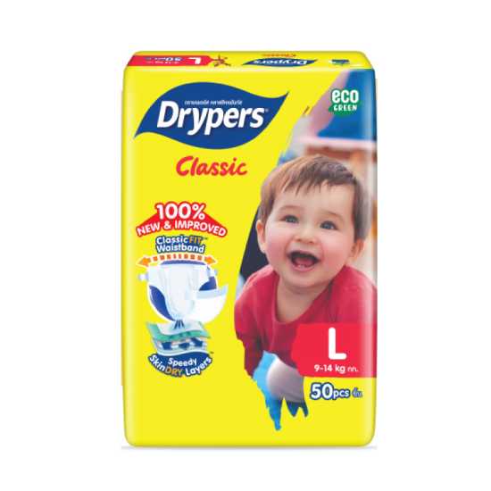 DRYPERS CLASSIC MEGA PACK L50'S