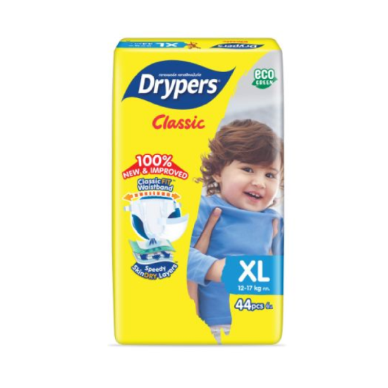 DRYPERS CLASSIC MEGA PACK XL44'S