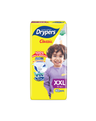 DRYPERS CLASSIC MEGA PACK XXL40'S