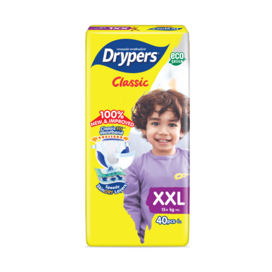 DRYPERS CLASSIC MEGA PACK XXL40'S