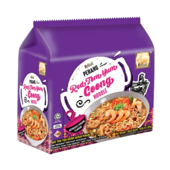 MYKUALI PENANG RED TOMYAM GOONG 105GM*4