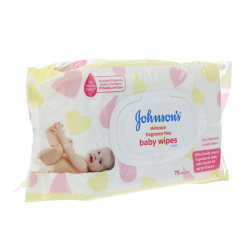 JOHNSON'S BABY SKIN CARE FRAGRANCE FREE WIPES 75'S JOHNSON'S BABY SKIN CARE FRAGRANCE FREE WIPES 75'S