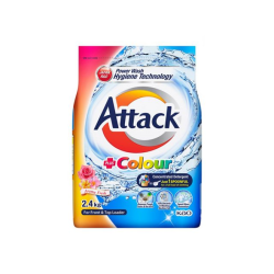 KAO ATTACK DETERGENT POWDER COLOR 2.4KG KAO ATTACK DETERGENT POWDER COLOR 2.4KG