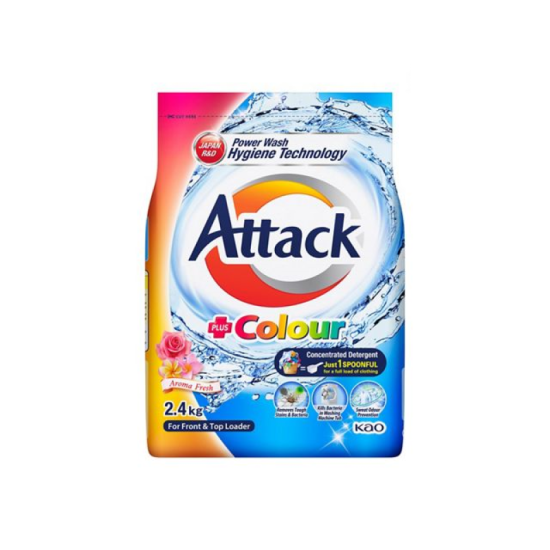 KAO ATTACK DETERGENT POWDER COLOR 2.4KG