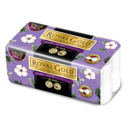 ROYAL GOLD ELEGANT TOILET ROLL 210S*20R ROYAL GOLD ELEGANT TOILET ROLL 210S*20R